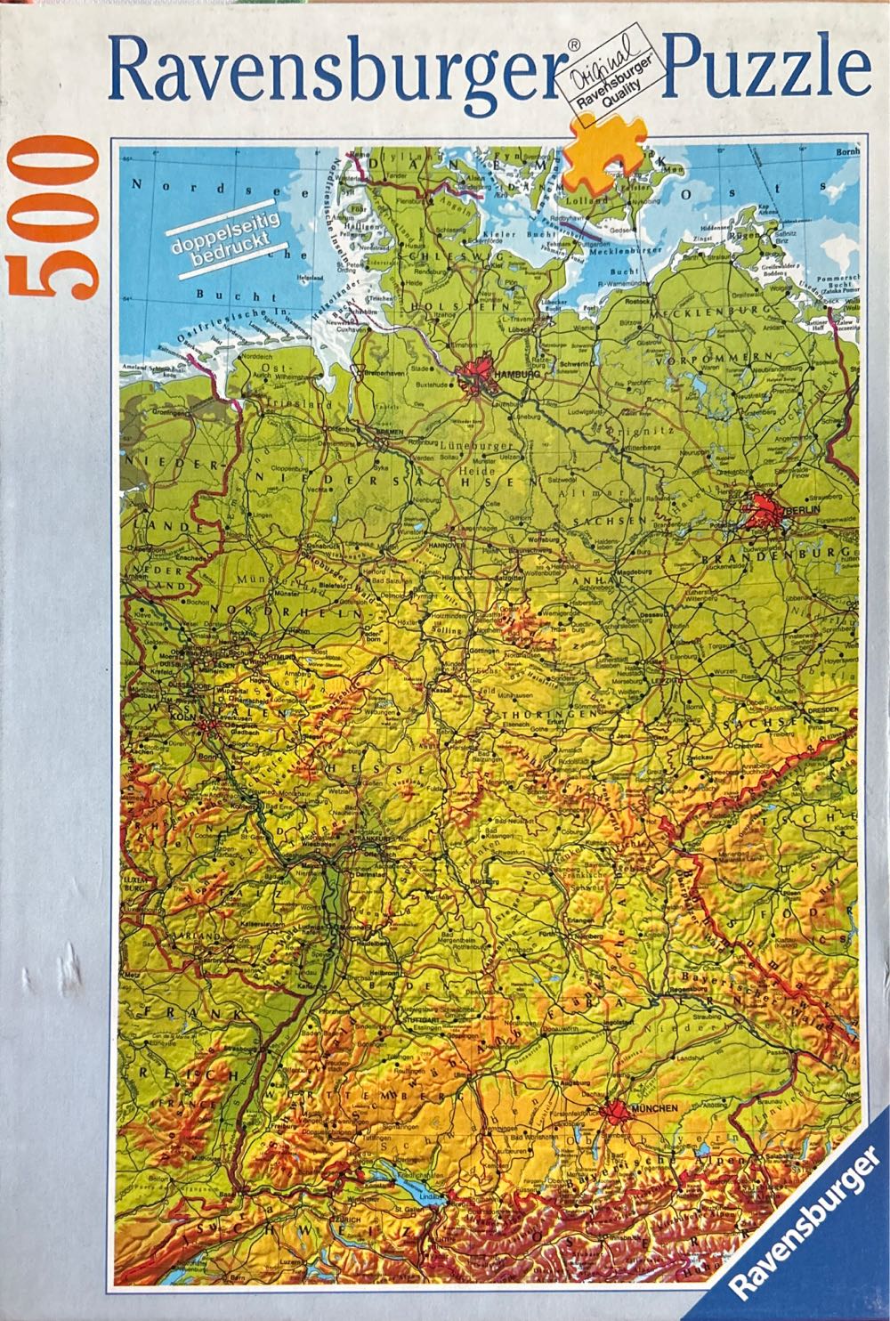 Scenic Piece Puzzles: Barcelona Spain