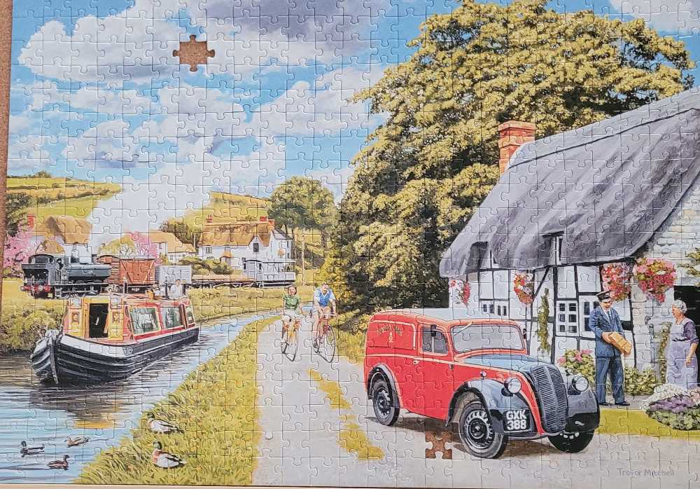 Canalside - Corner Piece 🇬🇧 puzzle collectible [Barcode 5052089330467] - Main Image 2