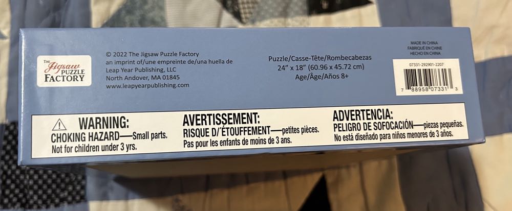 Mountainside Barn - The Jigsaw Puzzle Factory puzzle collectible [Barcode 788958073313] - Main Image 2