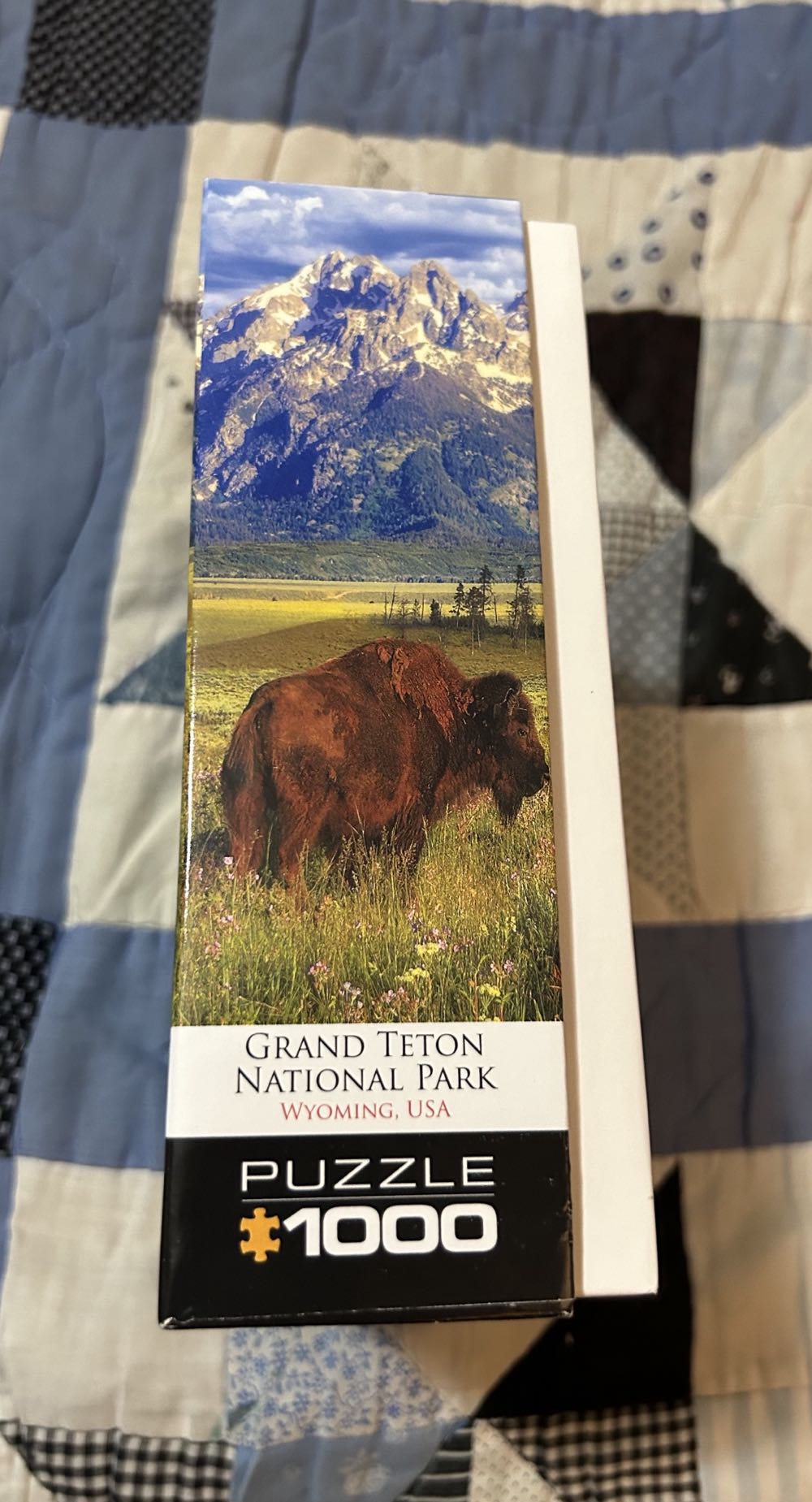 Grand Teton National Park Wyoming, USA - Eurographics puzzle collectible [Barcode 628136754743] - Main Image 3