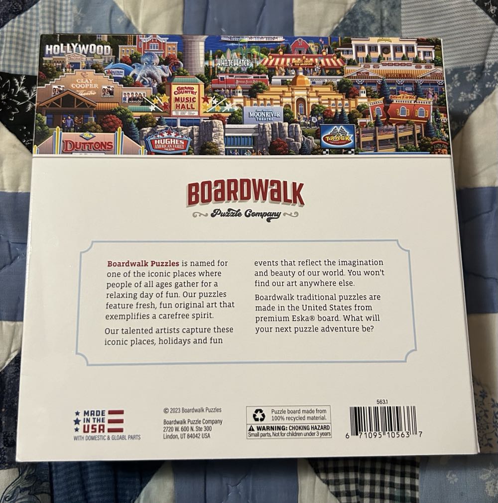 Branson - Boardwalk puzzle collectible [Barcode 671095105637] - Main Image 2