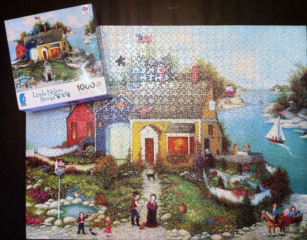 Gifts from the Garden*^ - Ceaco puzzle collectible [Barcode 021081033398] - Main Image 4