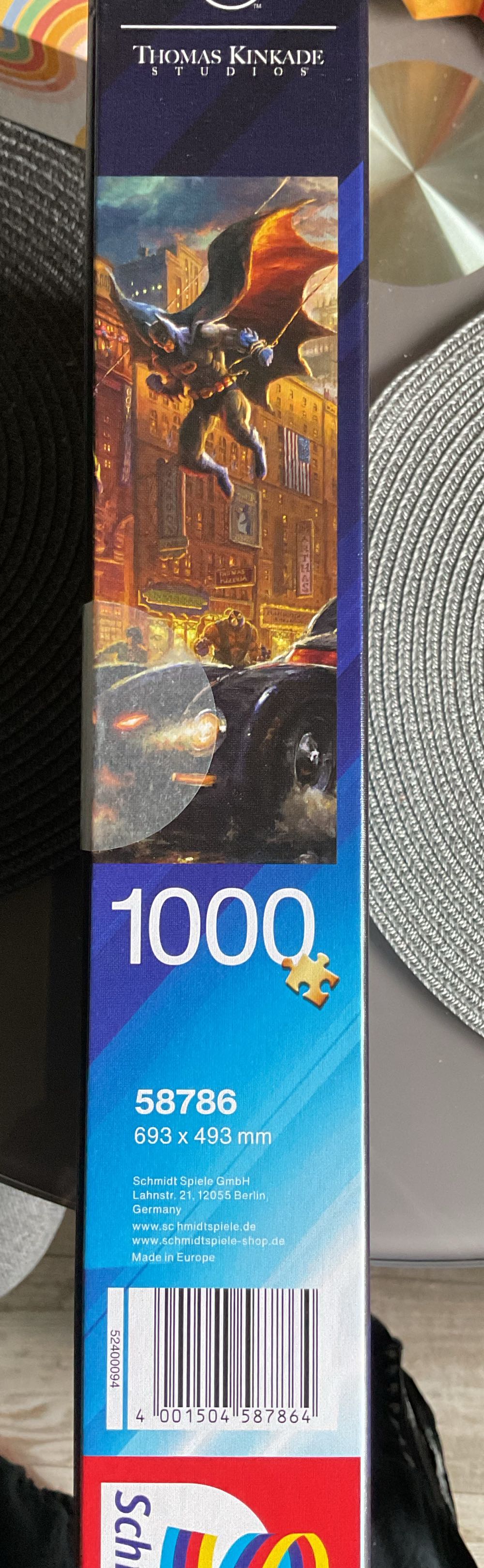 Kinkade The Dark Knight Sales Gotham City - Schmidt puzzle collectible [Barcode 4001504587864] - Main Image 2