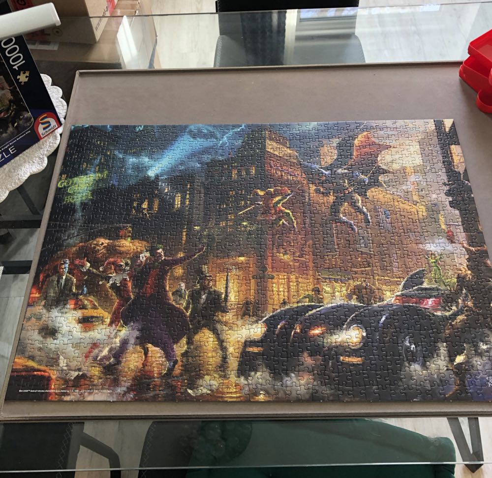 Kinkade The Dark Knight Sales Gotham City - Schmidt puzzle collectible [Barcode 4001504587864] - Main Image 3