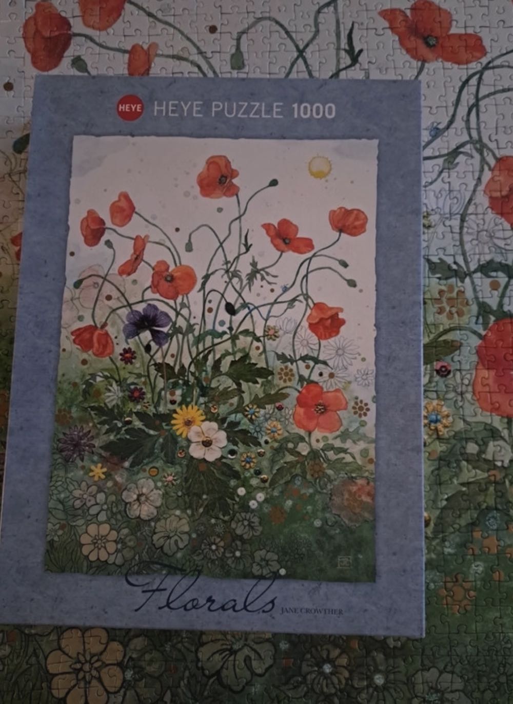 Red Poppies 🟦🇨🇦 - Heye Puzzle puzzle collectible [Barcode 4001689297749] - Main Image 4