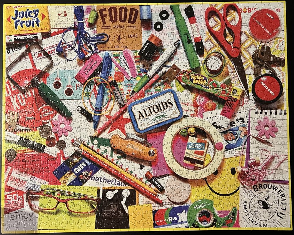 Junk Drawer - White Mountain puzzle collectible [Barcode 724819268191] - Main Image 2