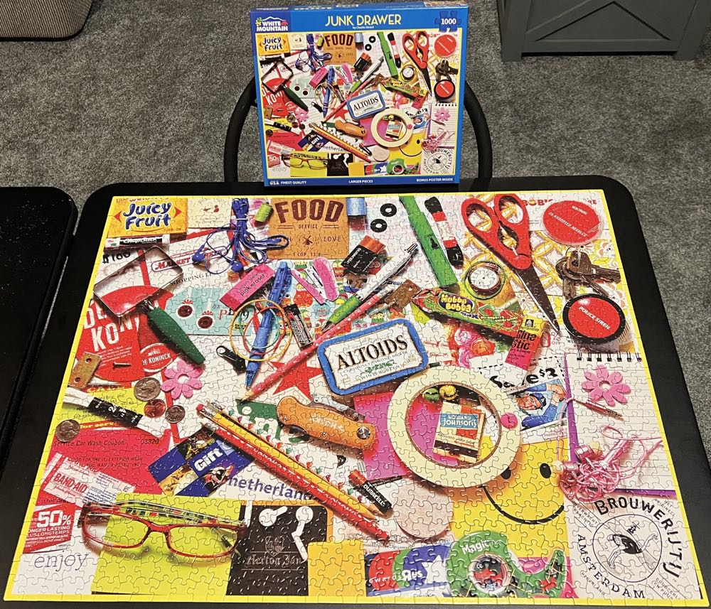 Junk Drawer - White Mountain puzzle collectible [Barcode 724819268191] - Main Image 3