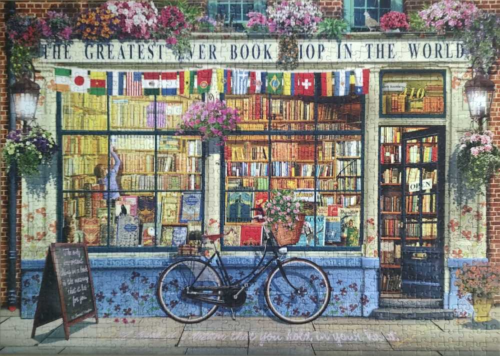 Pink Sky ‘bowl Of Cereal’ 500 Piece Shaped Jigsaw Puzzle New