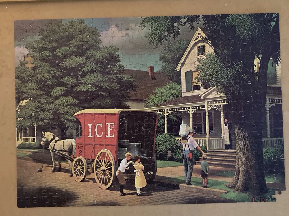 Good Old Day A Special Time - MB Puzzle puzzle collectible [Barcode 032244041815] - Main Image 2