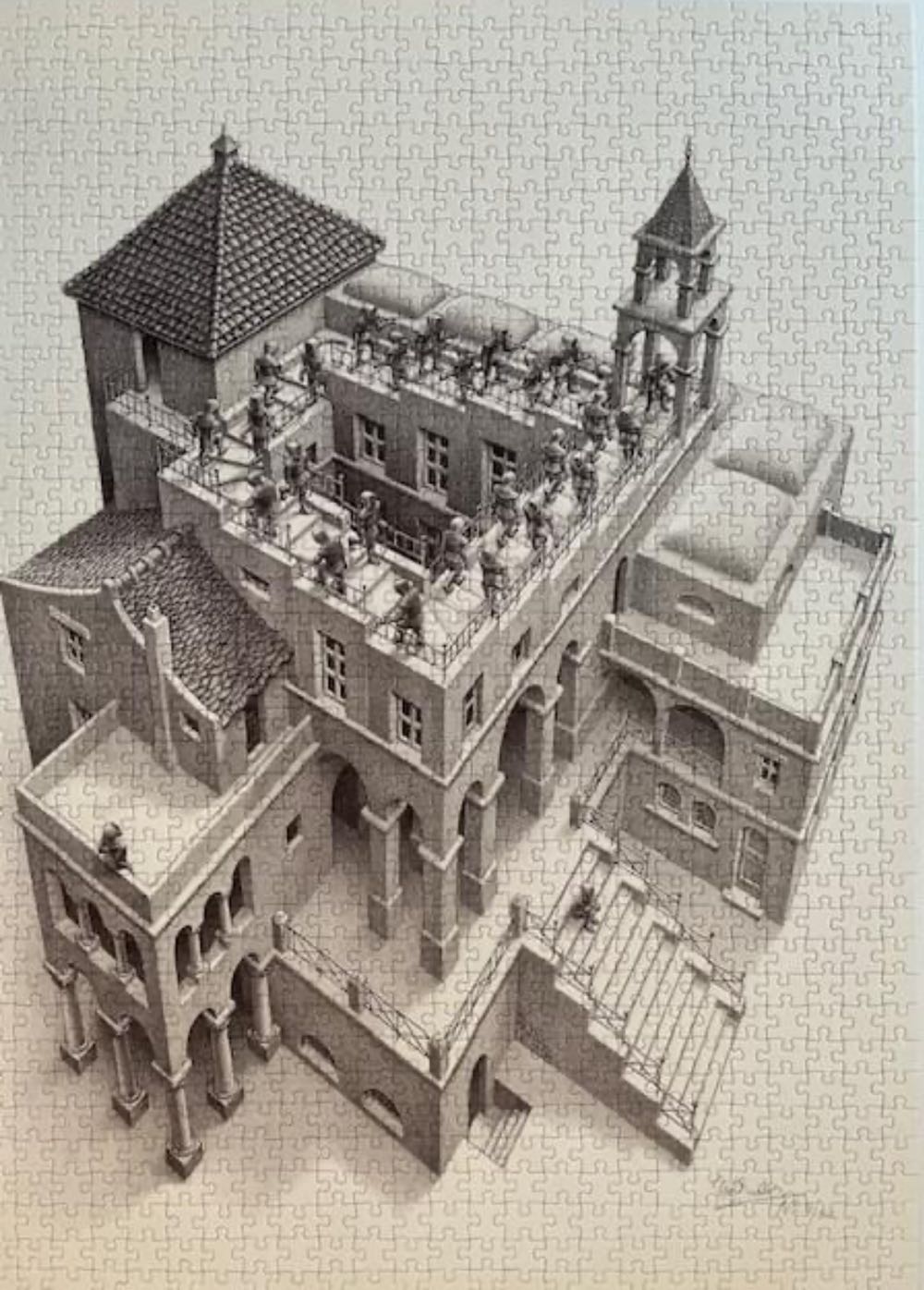 Ascending And Descending - Puzzelman puzzle collectible [Barcode 5425014568202] - Main Image 3