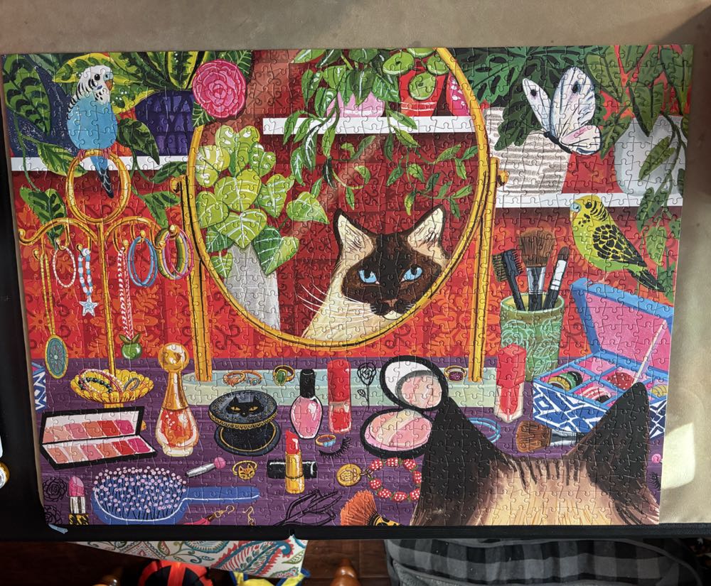 Little Luxuries - Buffalo Games puzzle collectible [Barcode 079346137015] - Main Image 2