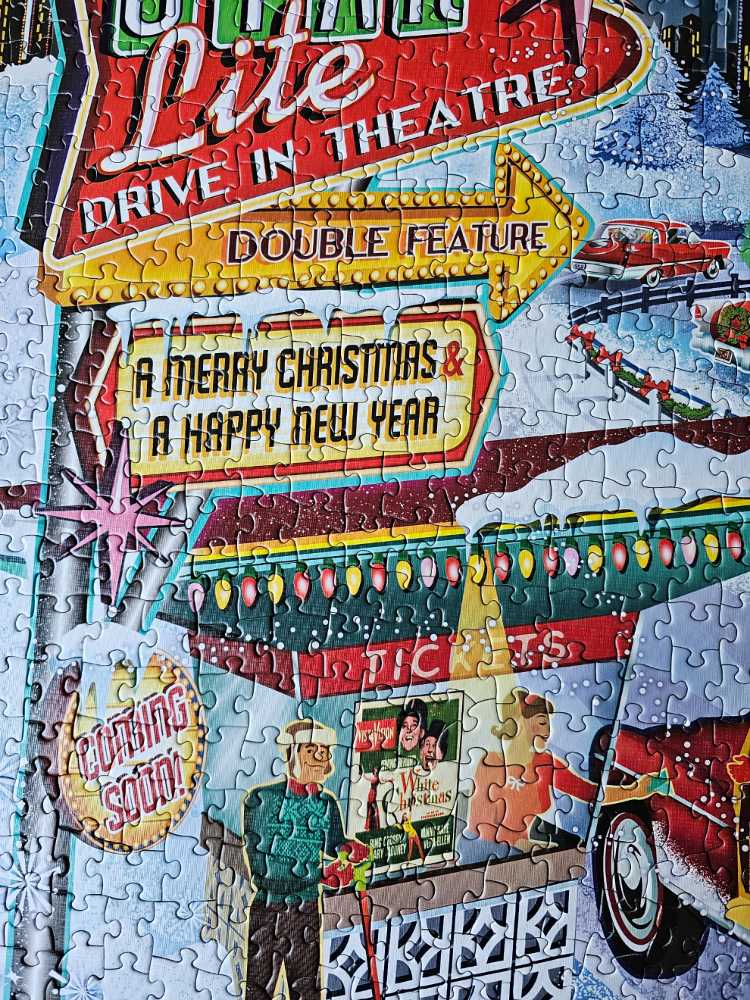 Holiday Drive In - Cobble Hill puzzle collectible [Barcode 625012402934] - Main Image 3