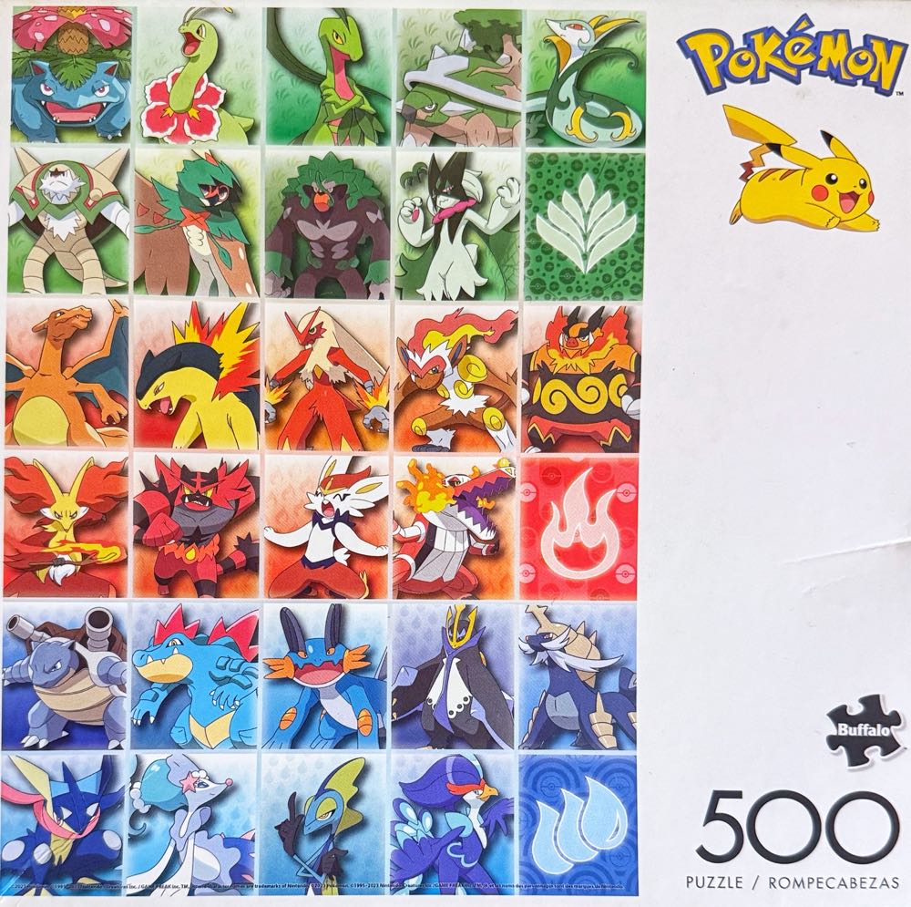 Pokemon Final Evolution - Buffalo Games puzzle collectible [Barcode 079346330201] - Main Image 2