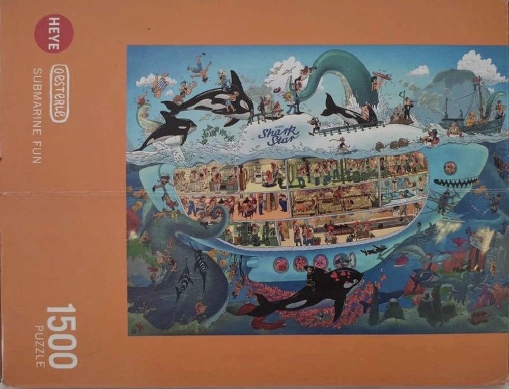 Submarine Fun - HEYE puzzle collectible [Barcode 4001689299255] - Main Image 4