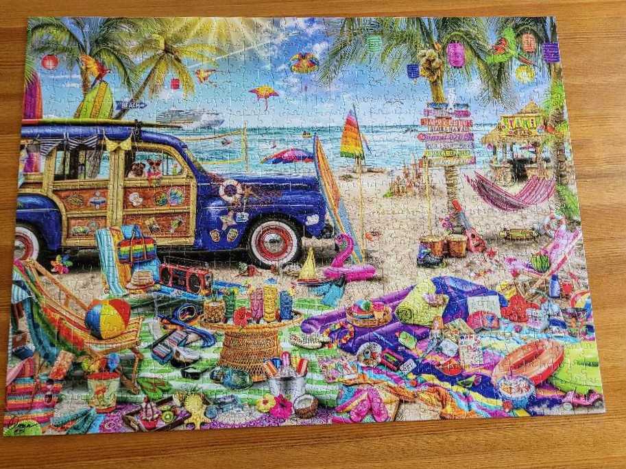 Beach Vacation🧩 - Buffalo puzzle collectible - Main Image 2