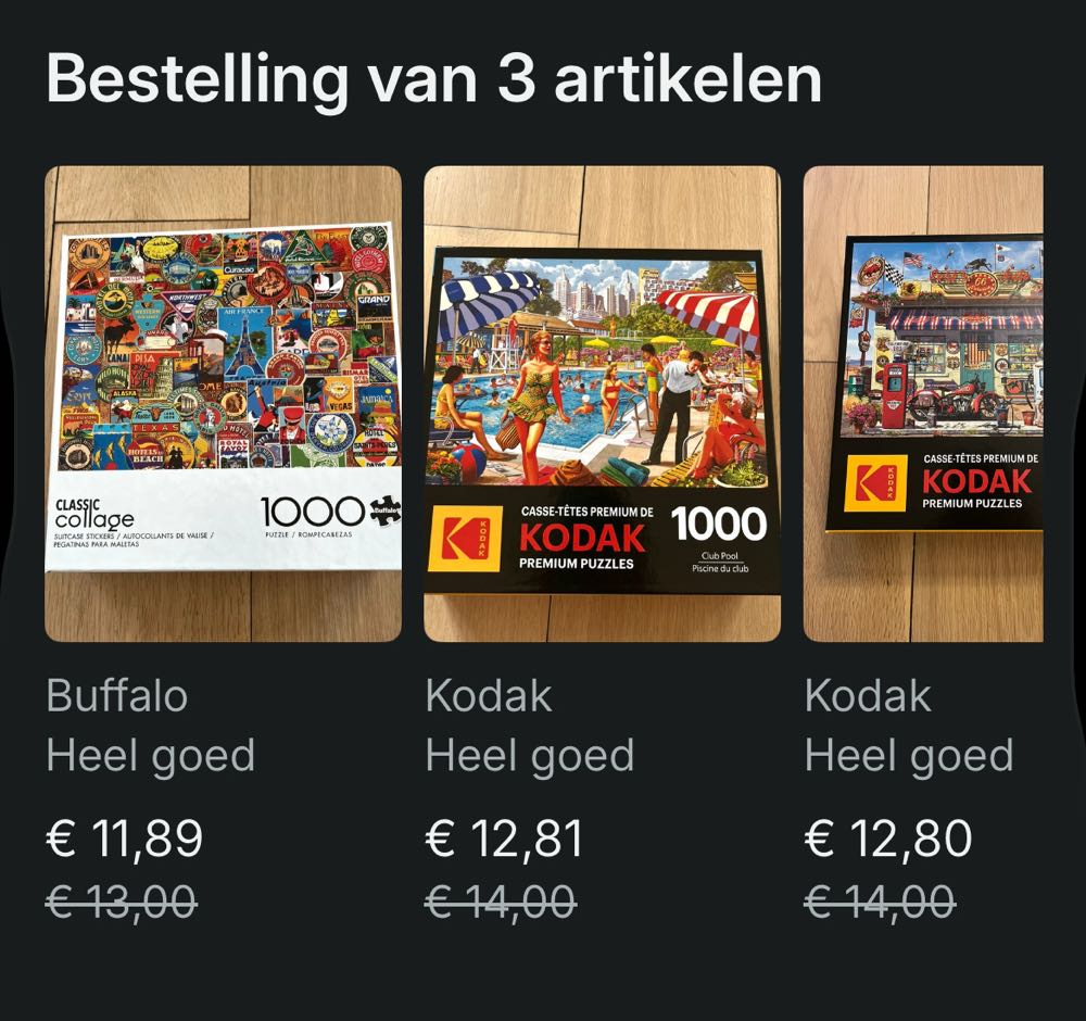 Club Pool  - Rose Art puzzle collectible [Barcode 4895145425568] - Main Image 4