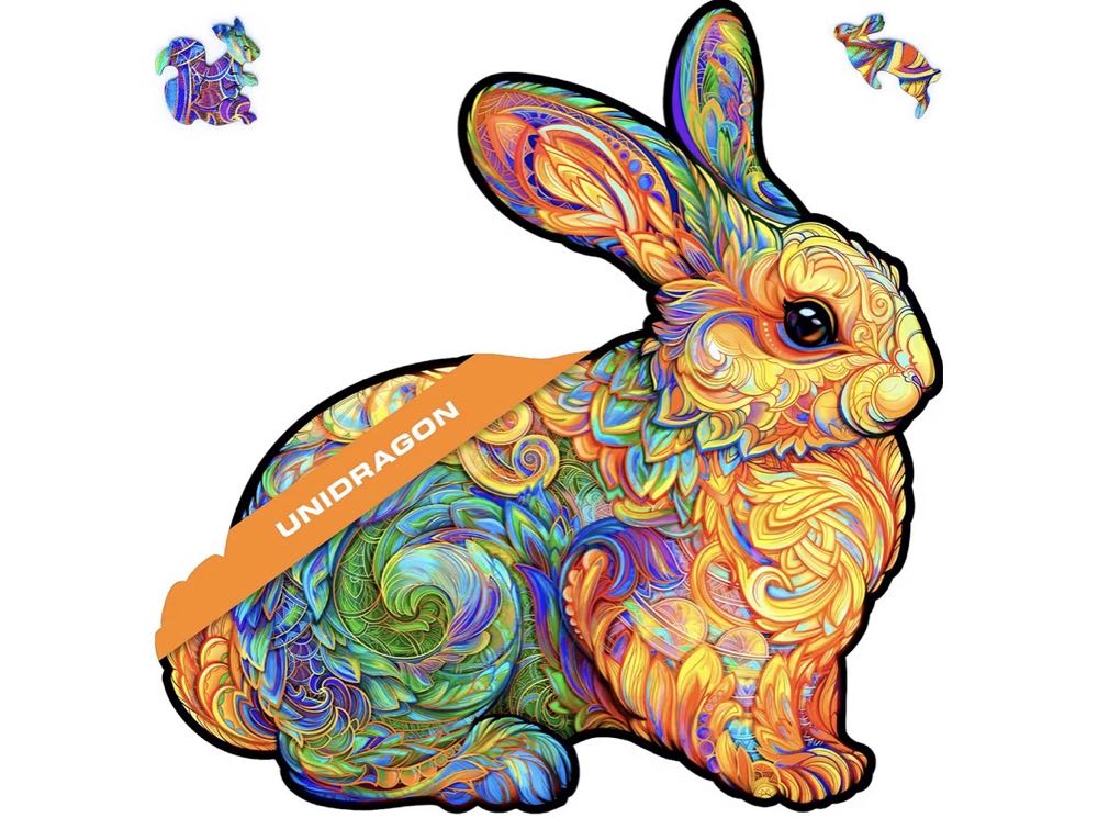 Rabbit - Unidragon puzzle collectible [Barcode 4870243500898] - Main Image 2