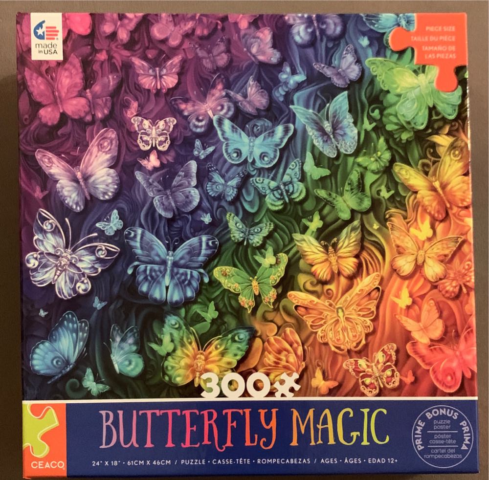 Butterfly Magic 🆕🚪 - Ceaco New puzzle collectible [Barcode 021081224024] - Main Image 2