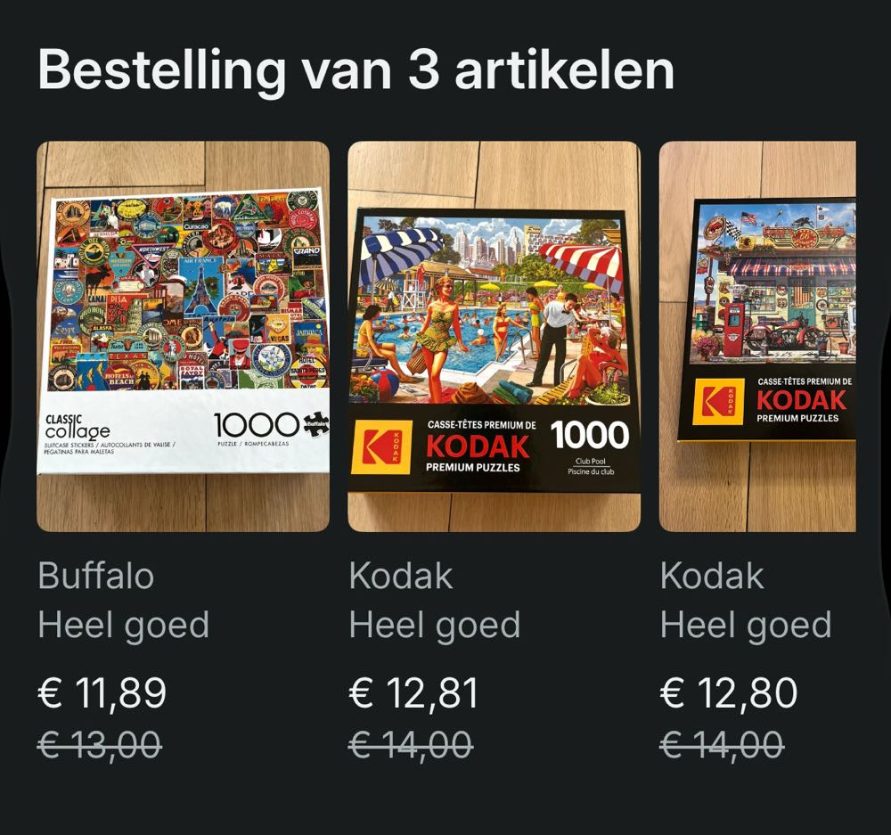 Suitcase Stickers - Buffalo puzzle collectible [Barcode 079346134298] - Main Image 4