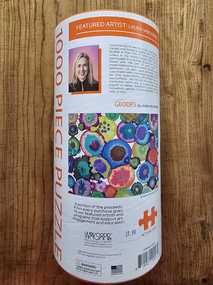 Geodes  - Werkshoppe puzzle collectible [Barcode 810052900261] - Main Image 2