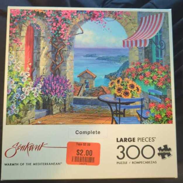 Vibrant Lot Of 2 Puzzles. Cottongrass Pond The Alaska Range And Bouquet. .