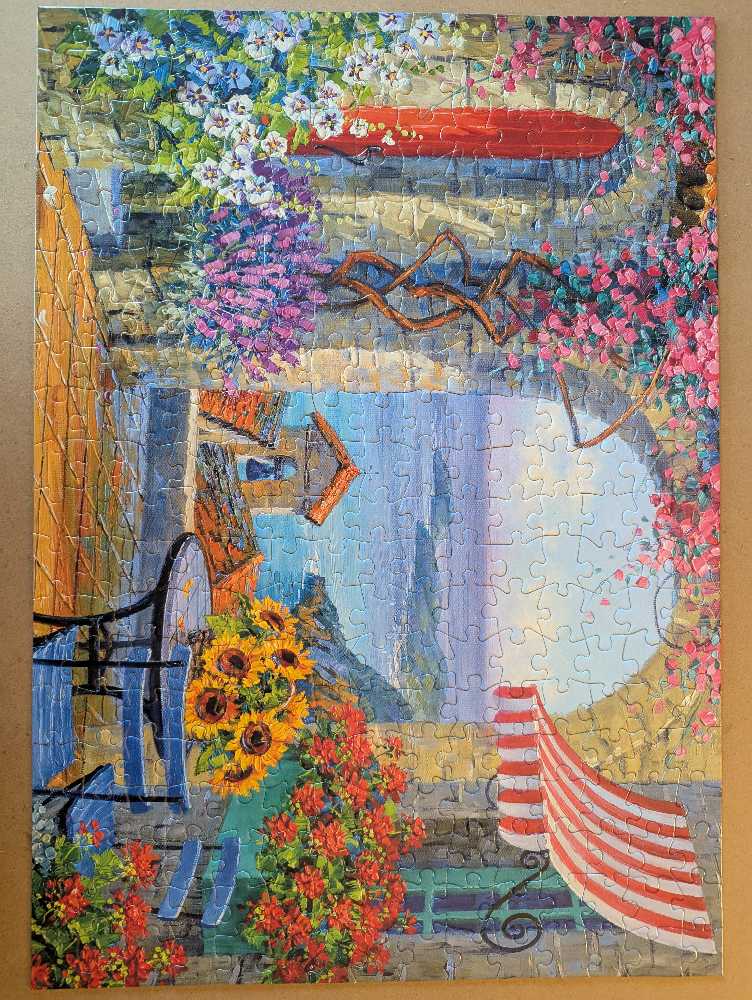 For Sale Warmth Of The Mediterranean - Buffalo Games 🇺🇸 puzzle collectible [Barcode 079346221219] - Main Image 2