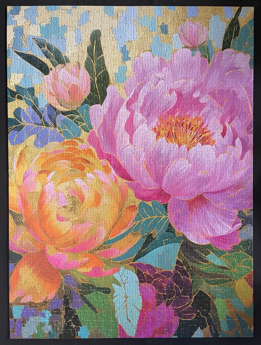 Golden Peony Dreams - Cross & Glory puzzle collectible [Barcode 850050598503] - Main Image 2