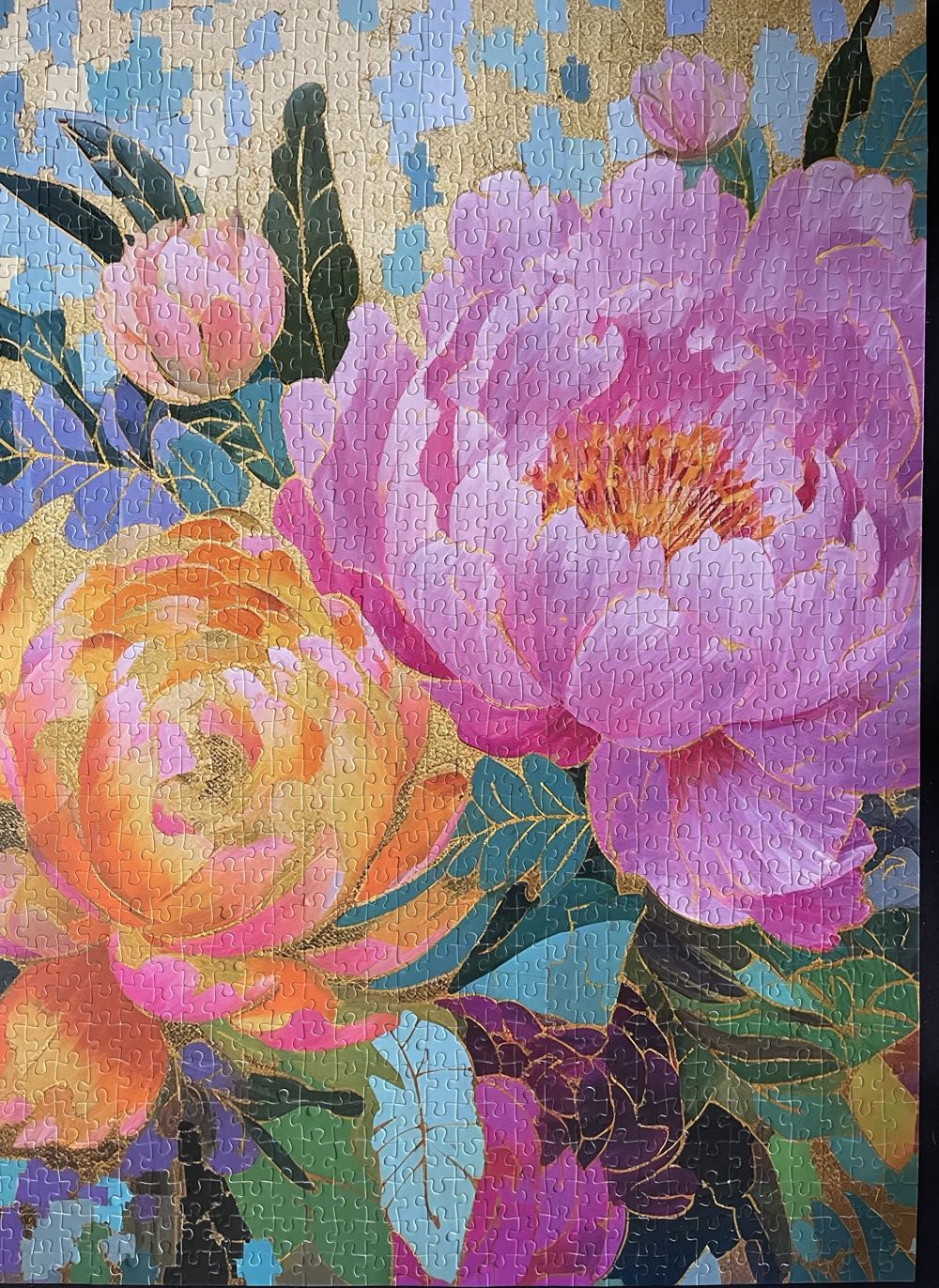 Golden Peony Dreams - Cross & Glory puzzle collectible [Barcode 850050598503] - Main Image 4