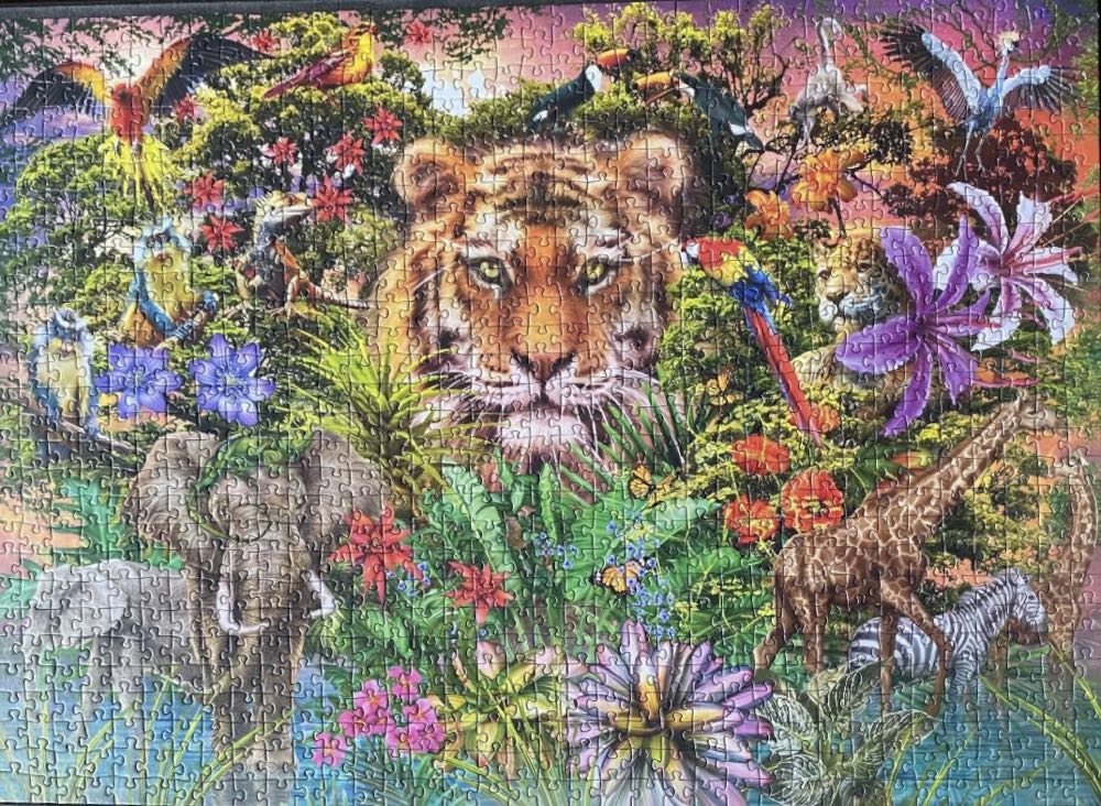 Jungle Tiger - Ravensburger puzzle collectible [Barcode 4005555012733] - Main Image 3