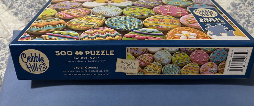 Easter Cookies - Cobble Hill puzzle collectible [Barcode 625012450430] - Main Image 3