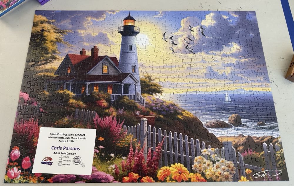 To The Lighthouse - Cobble Hill puzzle collectible [Barcode 625012450898] - Main Image 2