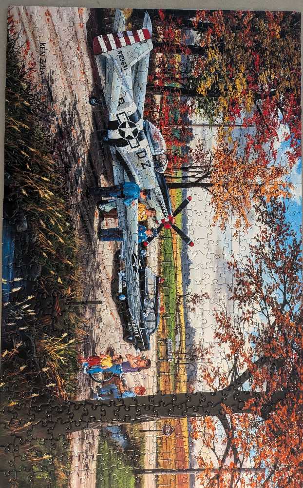 Emergency Landing (24BC-0070) - SunsOut puzzle collectible [Barcode 796780393363] - Main Image 2