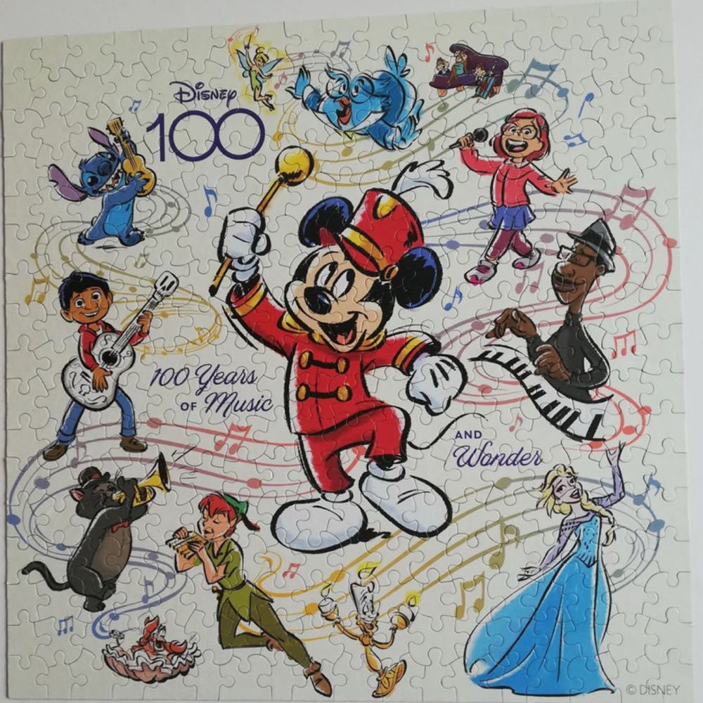 100 Years Of Music And Wonder 🟦 - Ceaco puzzle collectible [Barcode 0021081223867] - Main Image 3