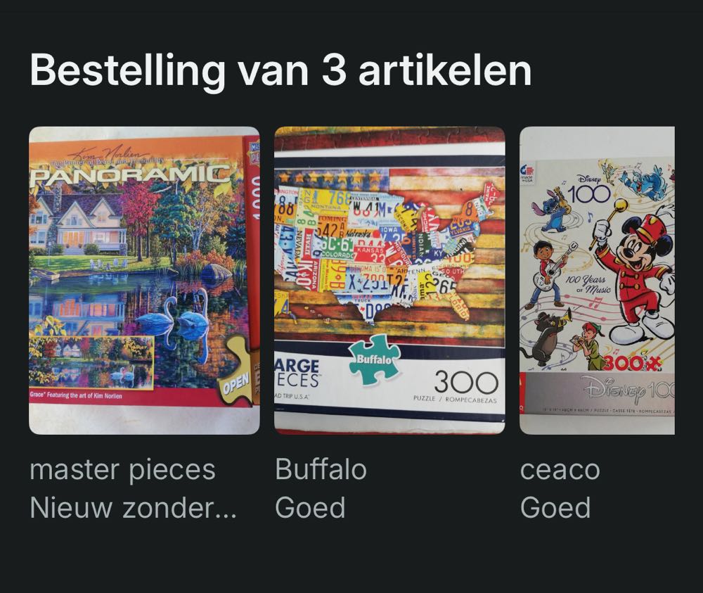 100 Years Of Music And Wonder 🟦 - Ceaco puzzle collectible [Barcode 0021081223867] - Main Image 4