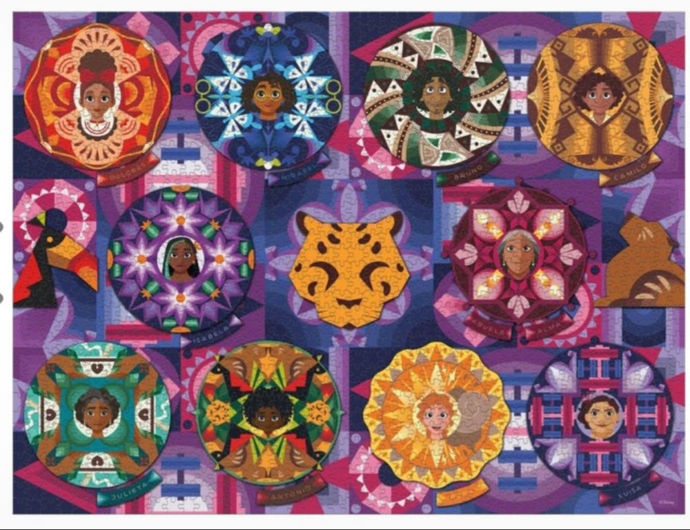 Encanto Mandala -  Ceaco puzzle collectible [Barcode 021081340687] - Main Image 2