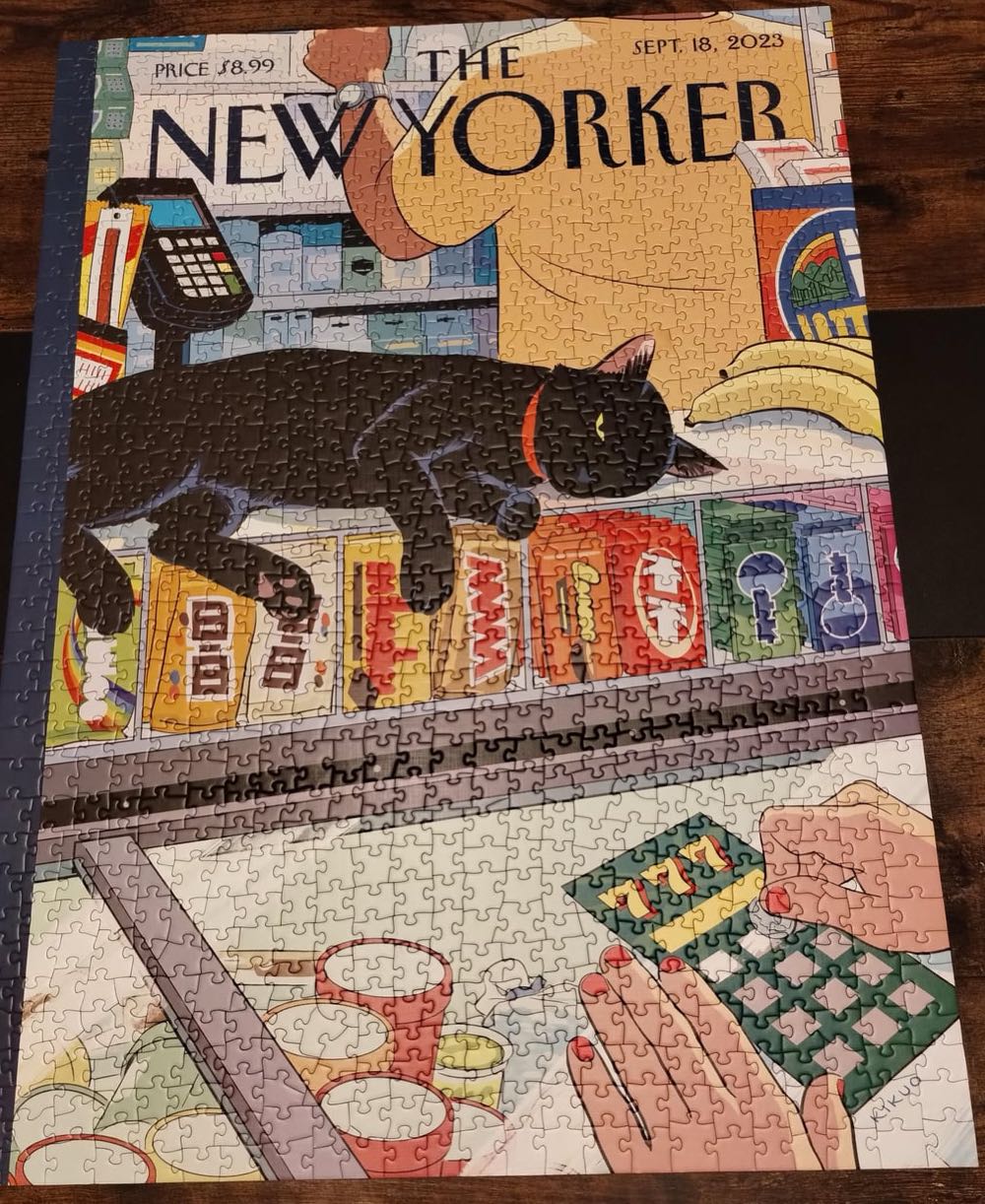 Bodega Cat - New York Puzzle Company puzzle collectible [Barcode 840291701848] - Main Image 2