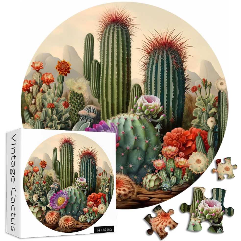 Vintage Cactus - Pickforu puzzle collectible - Main Image 2