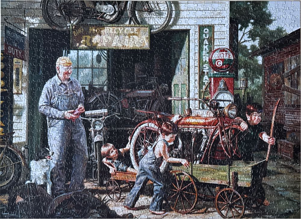 The Gift - Ceaco puzzle collectible [Barcode 021081033190] - Main Image 2