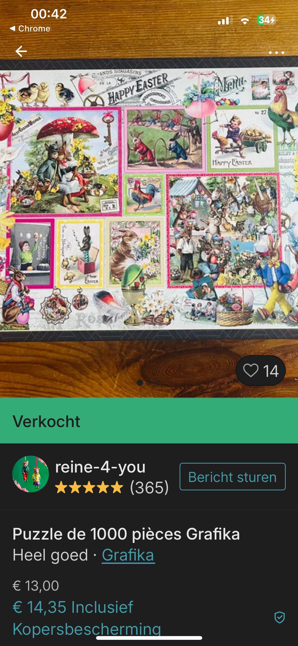 Easter - Grafika puzzle collectible [Barcode 3663384333798] - Main Image 4