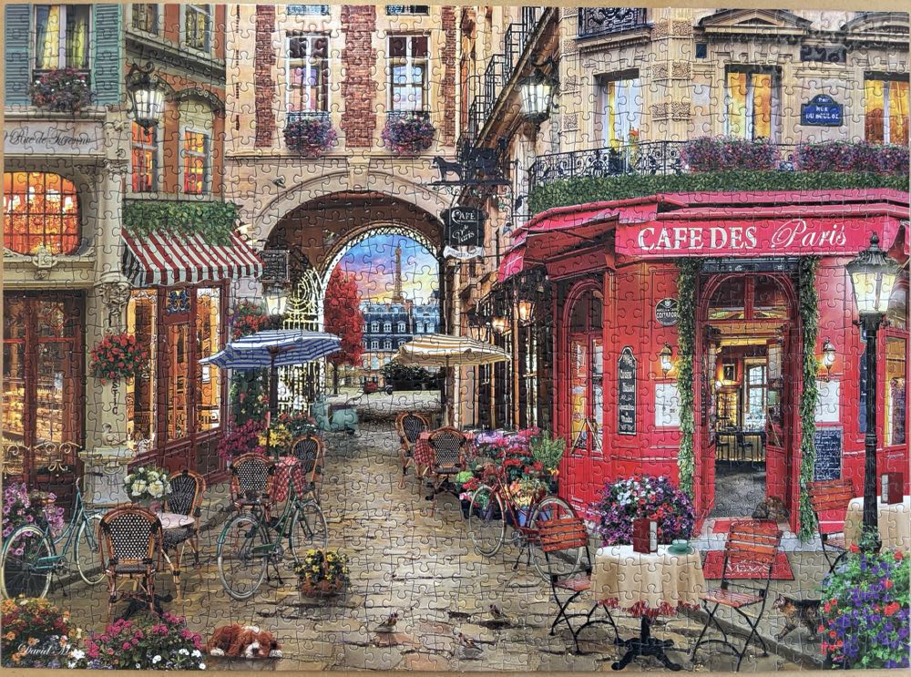 Paris Cafe - Anatolian puzzle collectible [Barcode 8698543111349] - Main Image 2