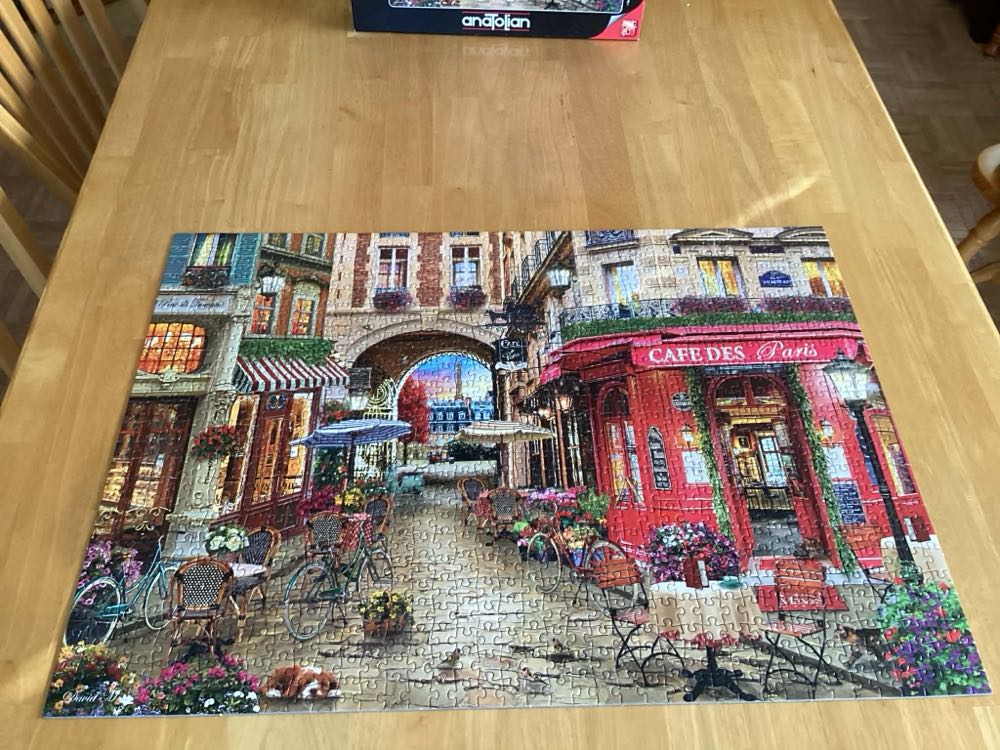 Paris Cafe - Anatolian puzzle collectible [Barcode 8698543111349] - Main Image 3
