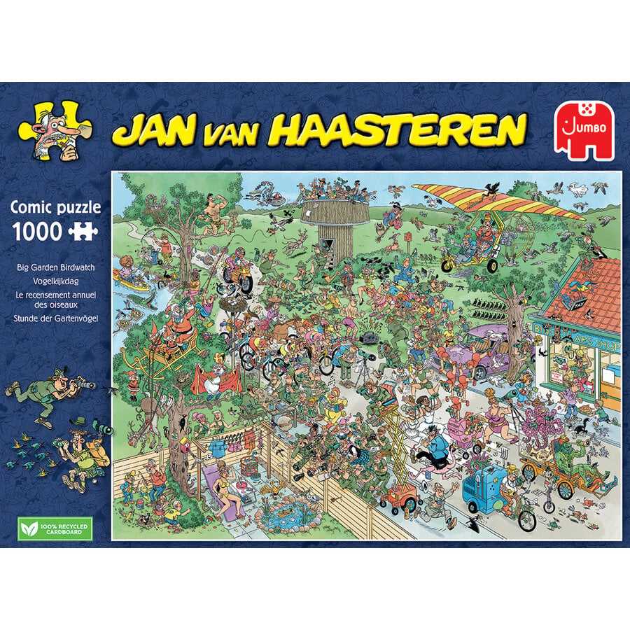 JvH - Big Garden Birdwatch - Jumbo puzzle collectible [Barcode 8710126003404] - Main Image 2