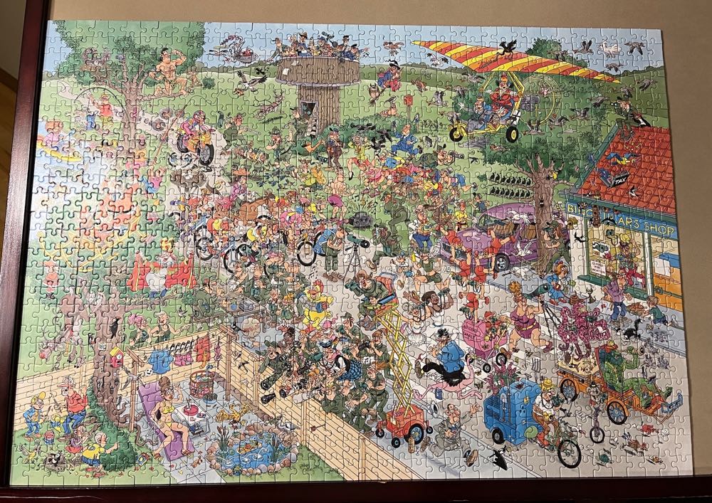 JvH - Big Garden Birdwatch - Jumbo puzzle collectible [Barcode 8710126003404] - Main Image 3