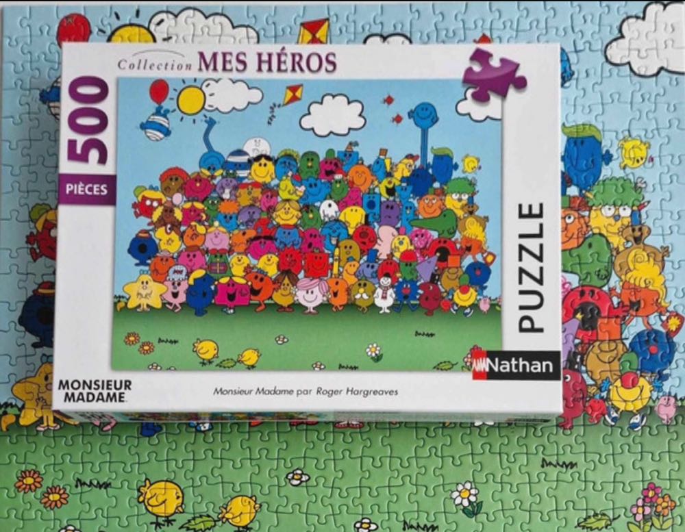 Monsieur Madame🟦 🇨🇦 - Ravensburger/Nathan puzzle collectible [Barcode 4005556872374] - Main Image 4