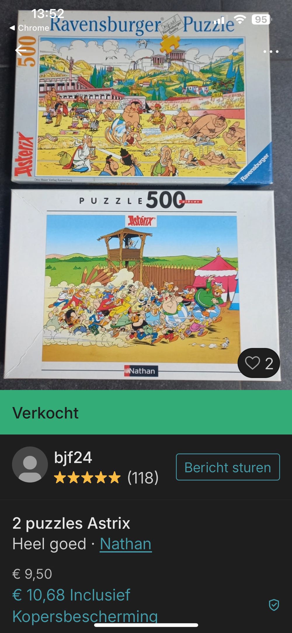 Asterix Jeux Et Jouets (Karli €6,68) - Ravensburger/Nathan puzzle collectible - Main Image 4