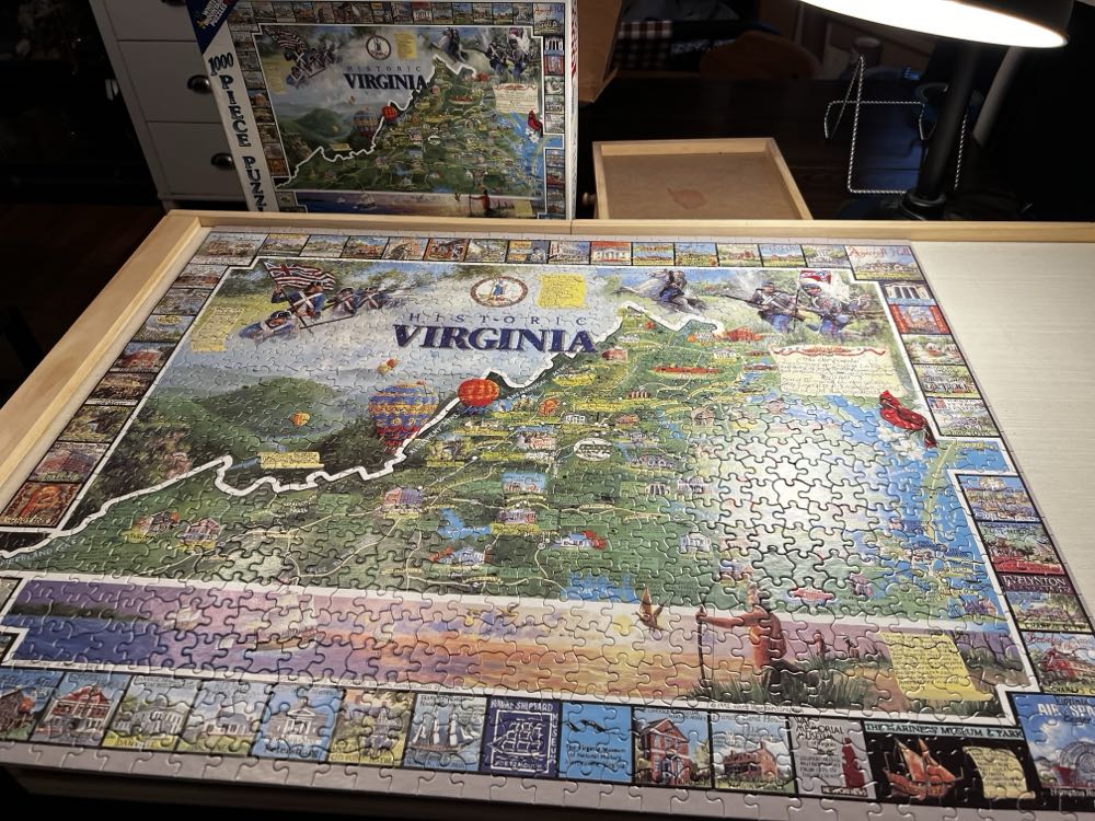 Virginia  puzzle collectible [Barcode 724819246960] - Main Image 2