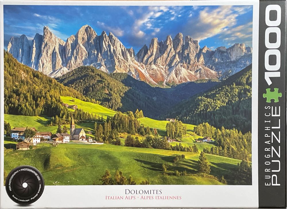 Dolomites Italian Aps - Eurographics puzzle collectible [Barcode 628136657068] - Main Image 2
