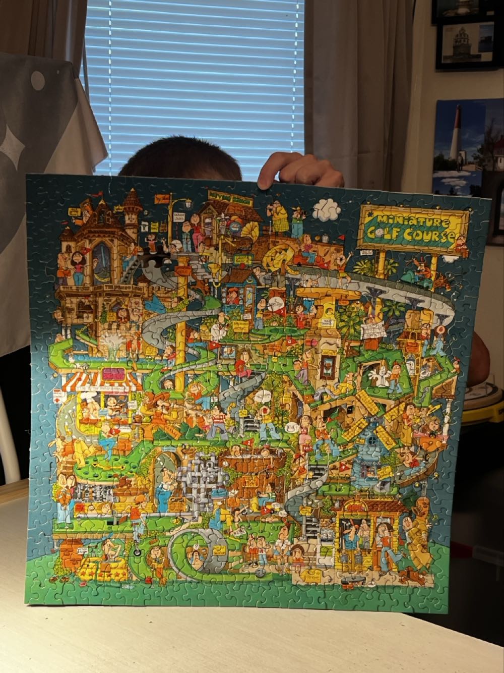 Miniature Golf Course  puzzle collectible - Main Image 2