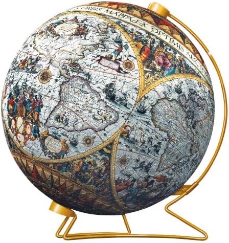 Ancient World Map Puzzle Ball - Ravensberger puzzle collectible [Barcode 4005556110711] - Main Image 2