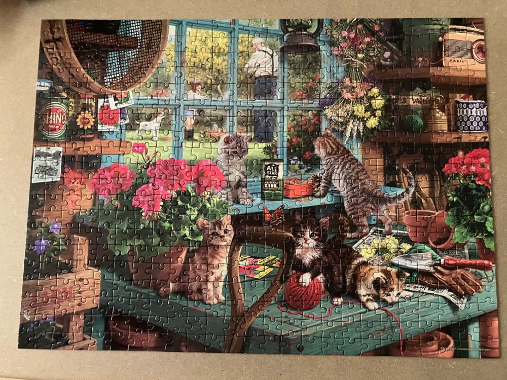 Grandpa’s Potting Shed - Arrow Puzzles puzzle collectible [Barcode 9317762187070] - Main Image 2